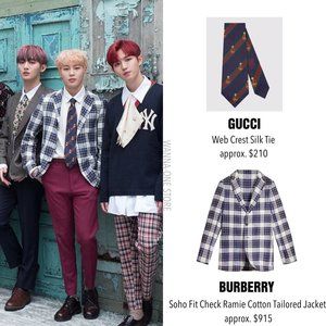 [SOLD] BURBERRY Check Tailored Jacket